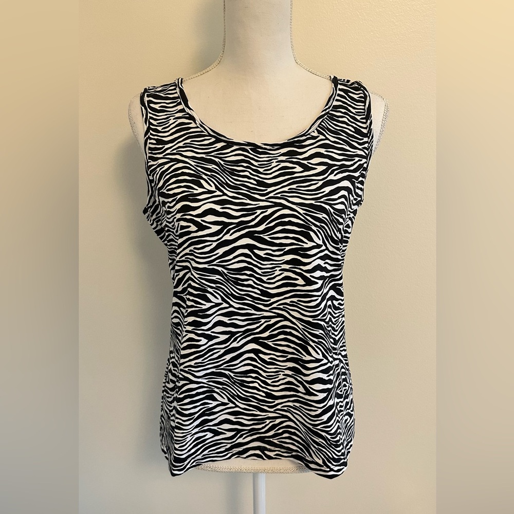 Chico’s | Zebra Print Tank Top